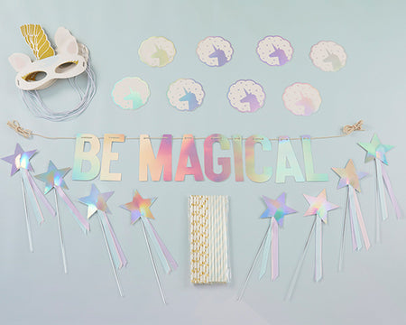 Enchanted Unicorn 49 Piece Party Décor Kit Alternate Image 2, Kate Aspen | Party Kit
