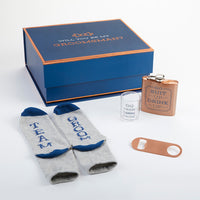 Thumbnail for Navy & Copper Will You Be My Groomsman Kit Gift Box