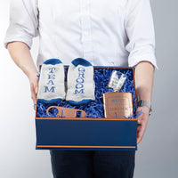 Thumbnail for Navy & Copper Will You Be My Groomsman Kit Gift Box