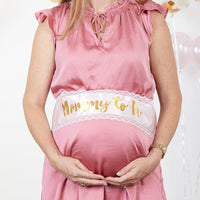 Thumbnail for Baby Shower Belly Sash & Game Set Alternate Image 6, Kate Aspen | Party Kit