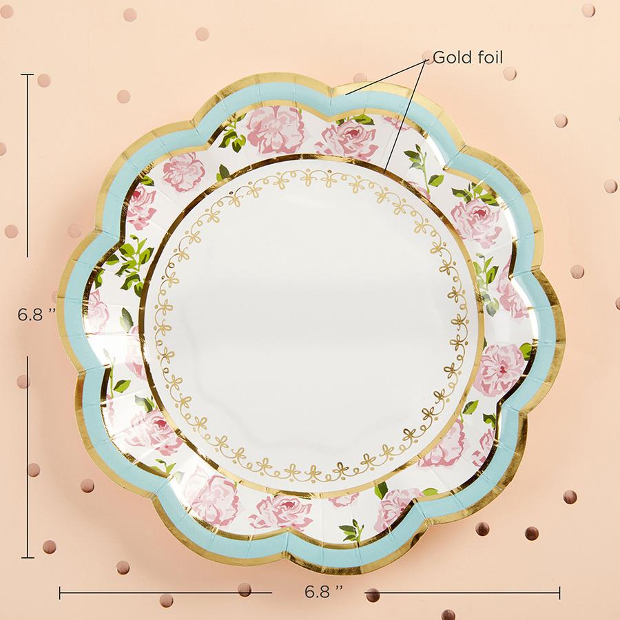 Tea Time Party Whimsy Tableware Set - Blue