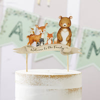 Thumbnail for Woodland Baby 33 Piece Party Décor Kit