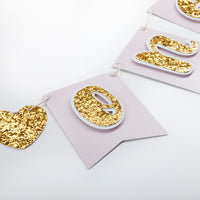 Gold Glitter 1st Birthday Décor Kit Alternate Image 3, Kate Aspen | Party Kit