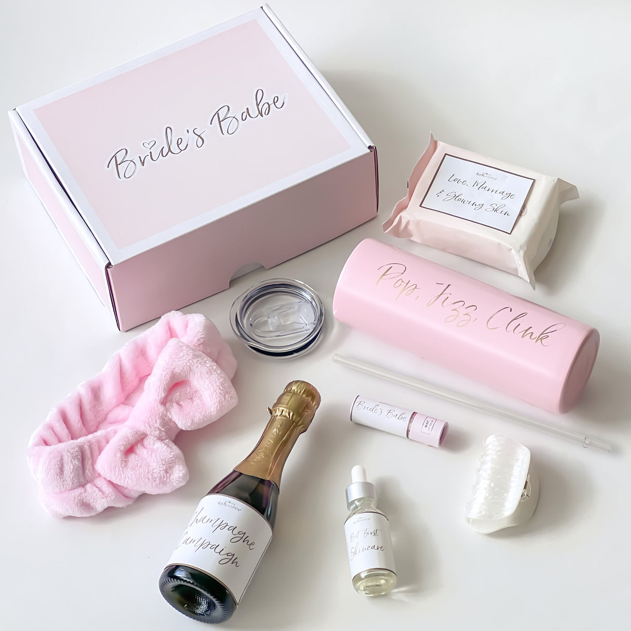 Bride s Babe Bridesmaid Gift Box Kit Kate Aspen