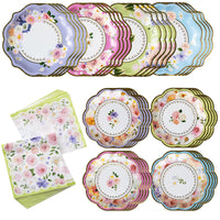 Tea Time Party 62 Piece Party Tableware Set (16 Guests) Main Image, Kate Aspen | Party Kit