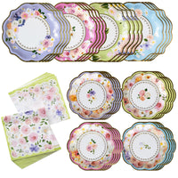 Thumbnail for Tea Time Party 62 Piece Party Tableware Set (16 Guests) Main Image, Kate Aspen | Party Kit