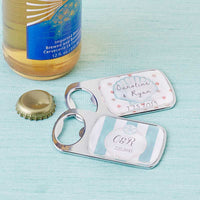 Thumbnail for Personalized Silver Bottle Opener - Beach Tides