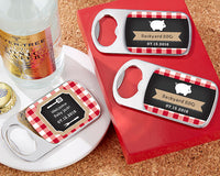 Thumbnail for Personalized Silver Bottle Opener - BBQ
