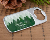 Thumbnail for Personalized Silver Bottle Opener - Winter