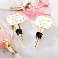 Thumbnail for Personalized Gold Bottle Stopper - Birthday For Her
