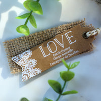 Thumbnail for Love Antique Gold Bottle Opener Alternate Image 4, Kate Aspen | Bottle Openers