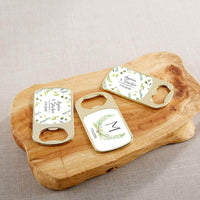 Thumbnail for Personalized Gold Bottle Opener - Botanical Garden