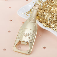 Thumbnail for Gold Champagne Shaped Bottle Opener