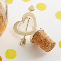 Thumbnail for Cupid's Arrow Gold Bottle Stopper