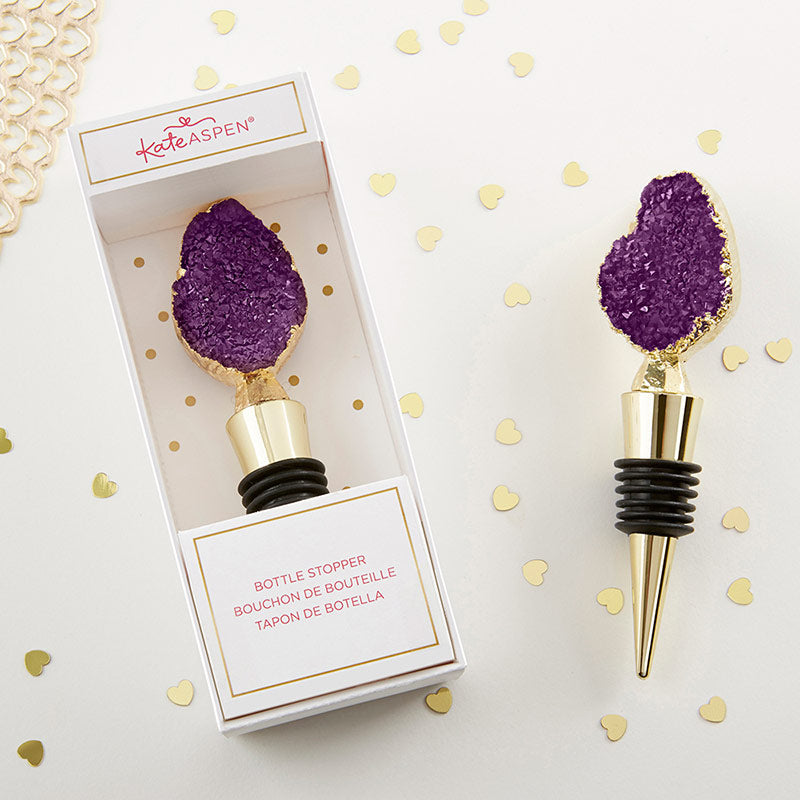 Geode Bottle Stopper