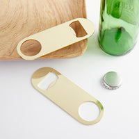 Thumbnail for Gold Oblong Bottle Opener - DIY