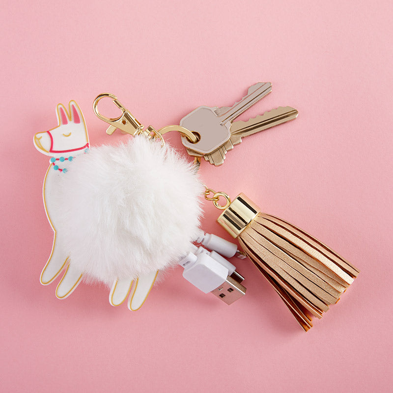 Llama USB Keychain