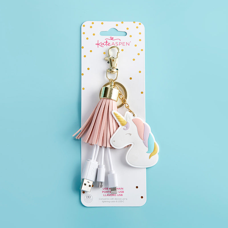 Unicorn USB Keychain