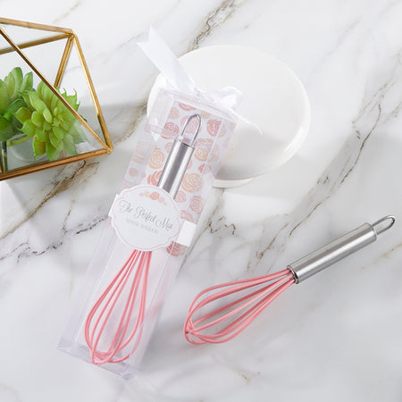 The Perfect Mix Pink Kitchen Whisk Main Image, Kate Aspen | Kitchen & Barware