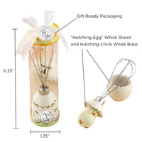 About to Hatch Stainless Steel Egg Whisk Alternate Image 6, Kate Aspen | Kitchen & Barware