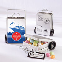 Thumbnail for Miles of Memories Suitcase Favor Tins (Personalization Available)