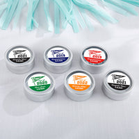 Thumbnail for Personalized Silver Round Candy Tin - Finally! Class of 2019 (Set of 12)