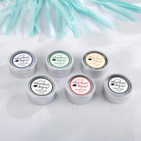 Thumbnail for Personalized Silver Round Candy Tin - Graduation Adventure Begins (Set of 12)