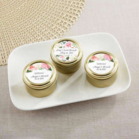 Thumbnail for Personalized Gold Round Candy Tin - Brunch (Set of 12)