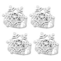 Sparkling Snowflake Napkin Ring (Set of 4) Alternate Image 7, Kate Aspen | Napkin Ring