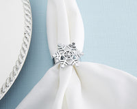 Thumbnail for Sparkling Snowflake Napkin Ring (Set of 4) Main Image1, Kate Aspen | Napkin Ring