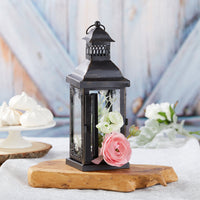 Thumbnail for Antique Black Ornate Lantern - Small