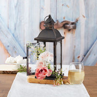 Antique Black Ornate Lantern - Medium Alternate Image 3, Kate Aspen | Lanterns