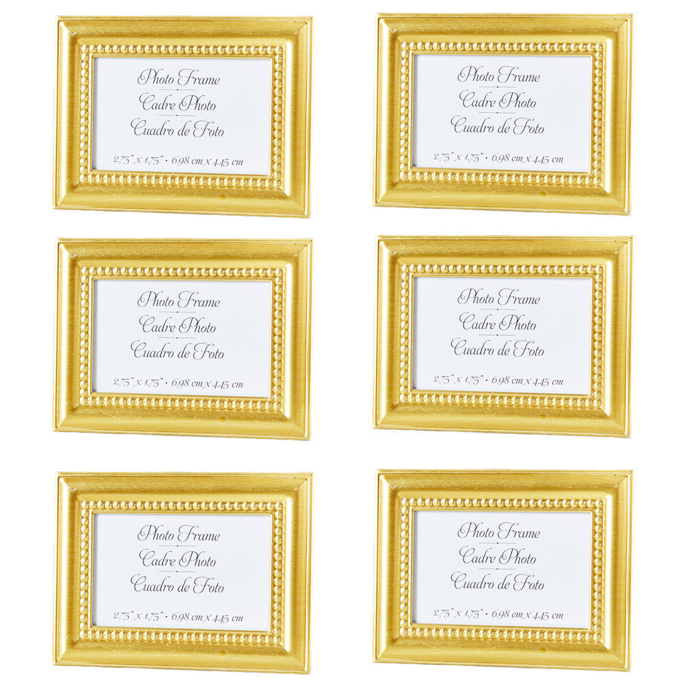 Beautifully Beaded Gold Place Card/Photo Holder (Set of 6) Alternate Image 4, Kate Aspen | Place Card Holders & Frames