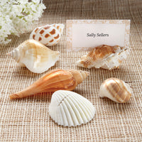 Thumbnail for Shells by the Sea Authentic Shell Place Card Holder with Matching Place Cards