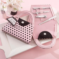 Thumbnail for 'Pink Polka Purse' Manicure Set