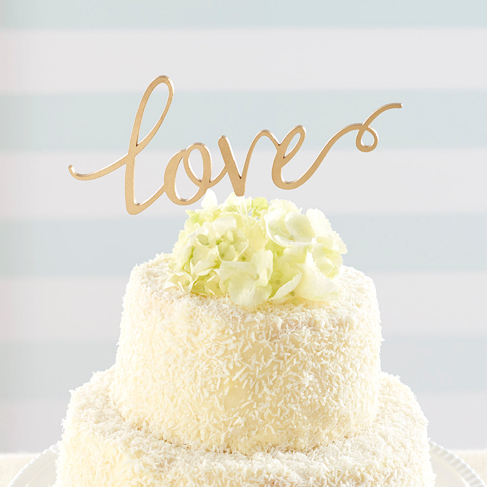 Love Cake Topper Alternate Image 6, Kate Aspen | Cake Toppers