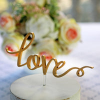 Thumbnail for Love Cake Topper Alternate Image 9, Kate Aspen | Cake Toppers