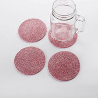 Thumbnail for Pink Glitter Coaster (Set of 4)