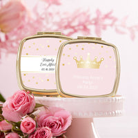Thumbnail for Personalized Gold Compact - Princess Party