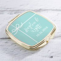 Thumbnail for Personalized Gold Compact - Something Blue