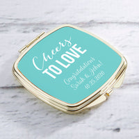 Thumbnail for Personalized Gold Compact - Wedding