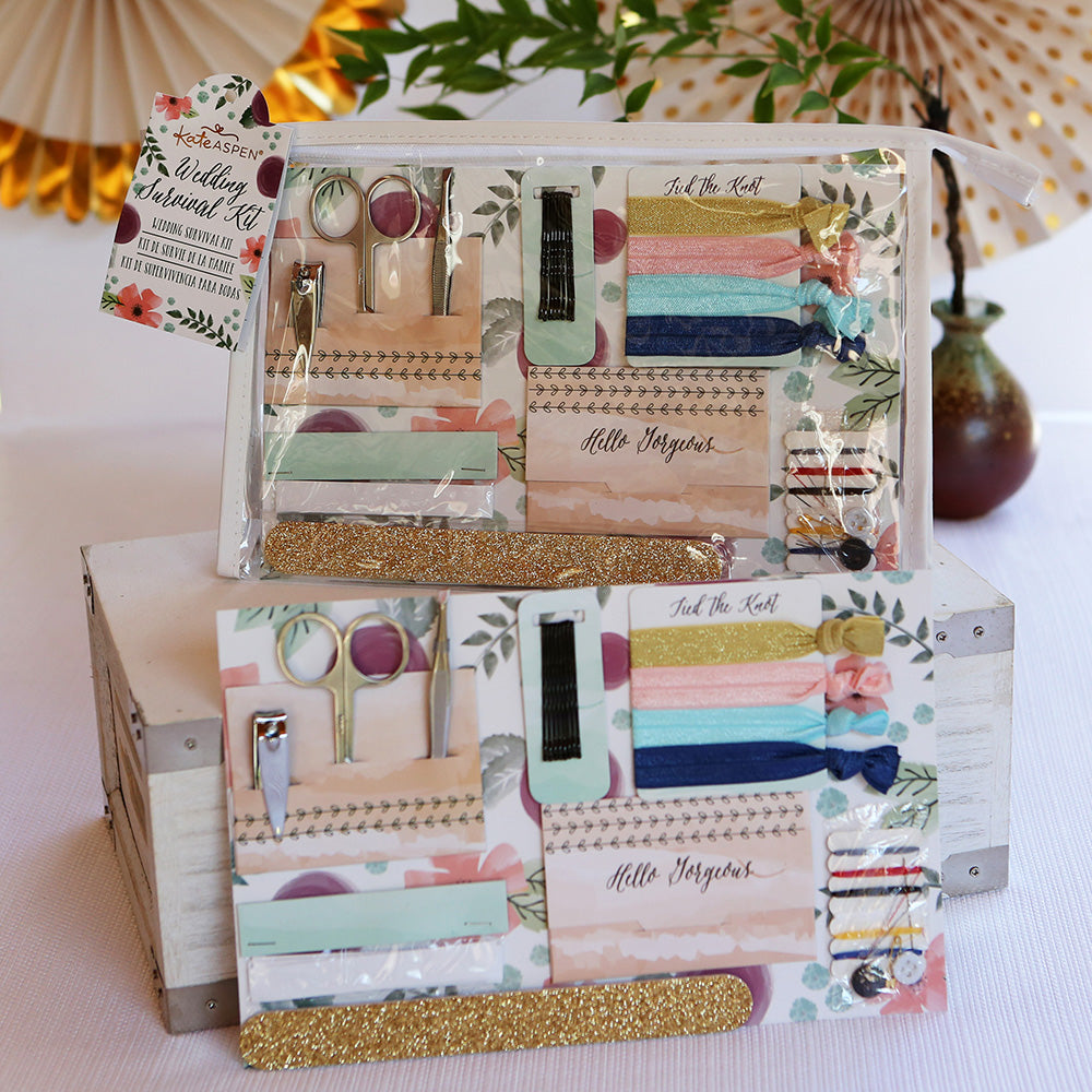 Floral Wedding Survival Kit Alternate Image 4, Kate Aspen | Survival Kit
