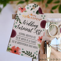 Thumbnail for Floral Wedding Survival Kit Alternate Image 6, Kate Aspen | Survival Kit