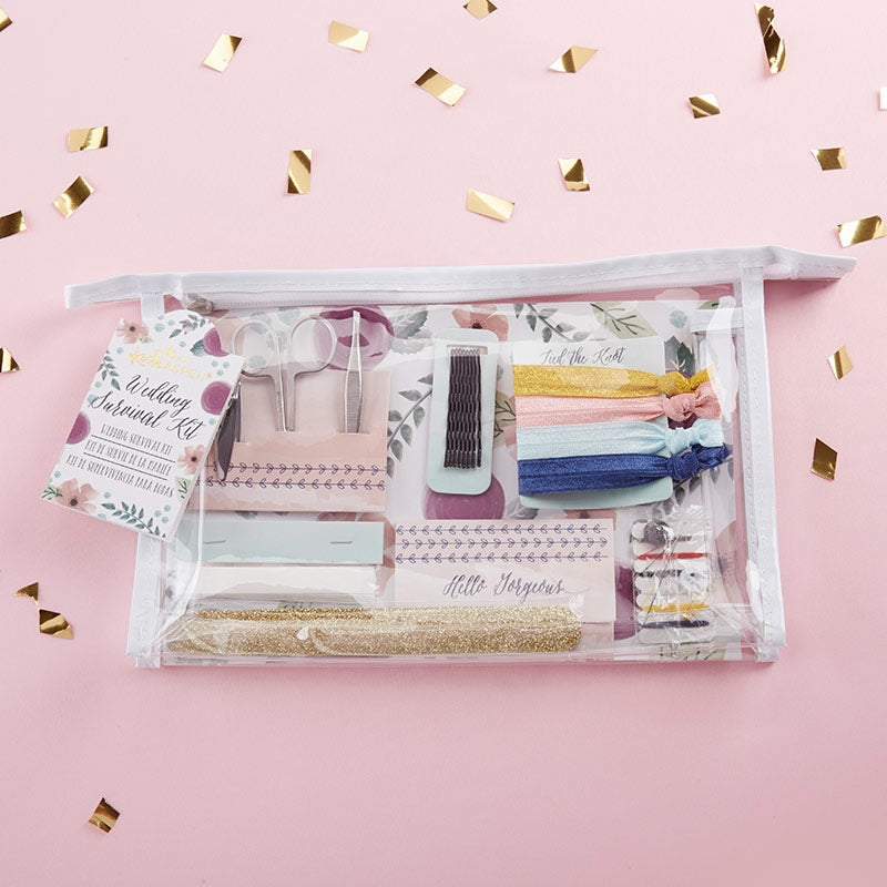 Floral Wedding Survival Kit Main Image, Kate Aspen | Survival Kit