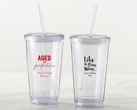 Thumbnail for Personalized Printed Acrylic Tumbler - Adult Birthday