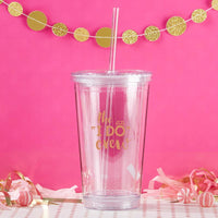 Thumbnail for Printed 16 oz. Acrylic Tumbler - I Do Crew