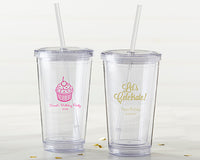 Thumbnail for Personalized Printed Acrylic Tumbler - Birthday