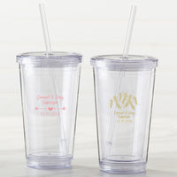 Thumbnail for Personalized Printed Acrylic Tumbler - Winter
