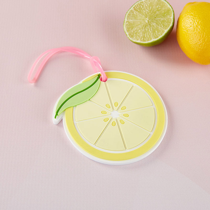 Lemon Slice Luggage Tag