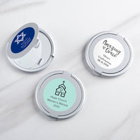 Thumbnail for Personalized Silver Compact Mirror - Religious